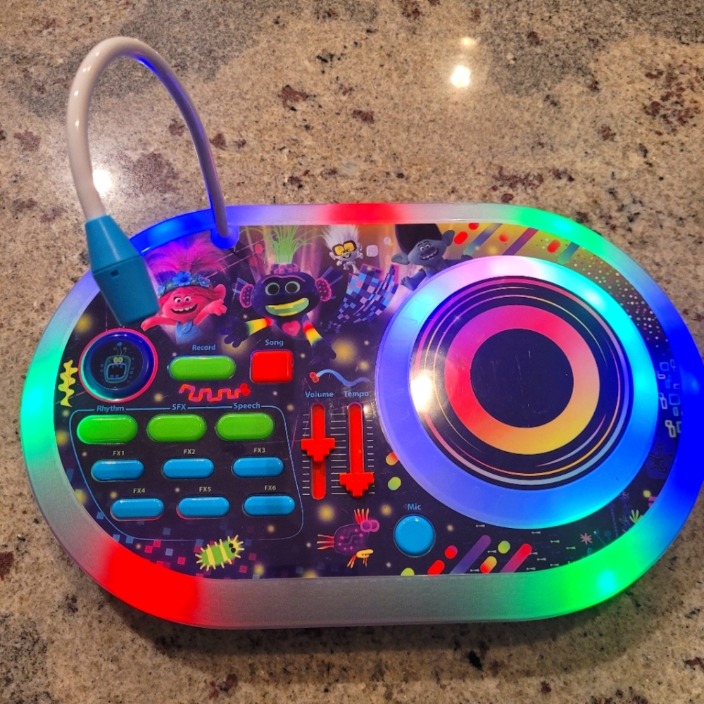 DreamWorks World Tour DJ Trollex Party Mixer w/ Mic